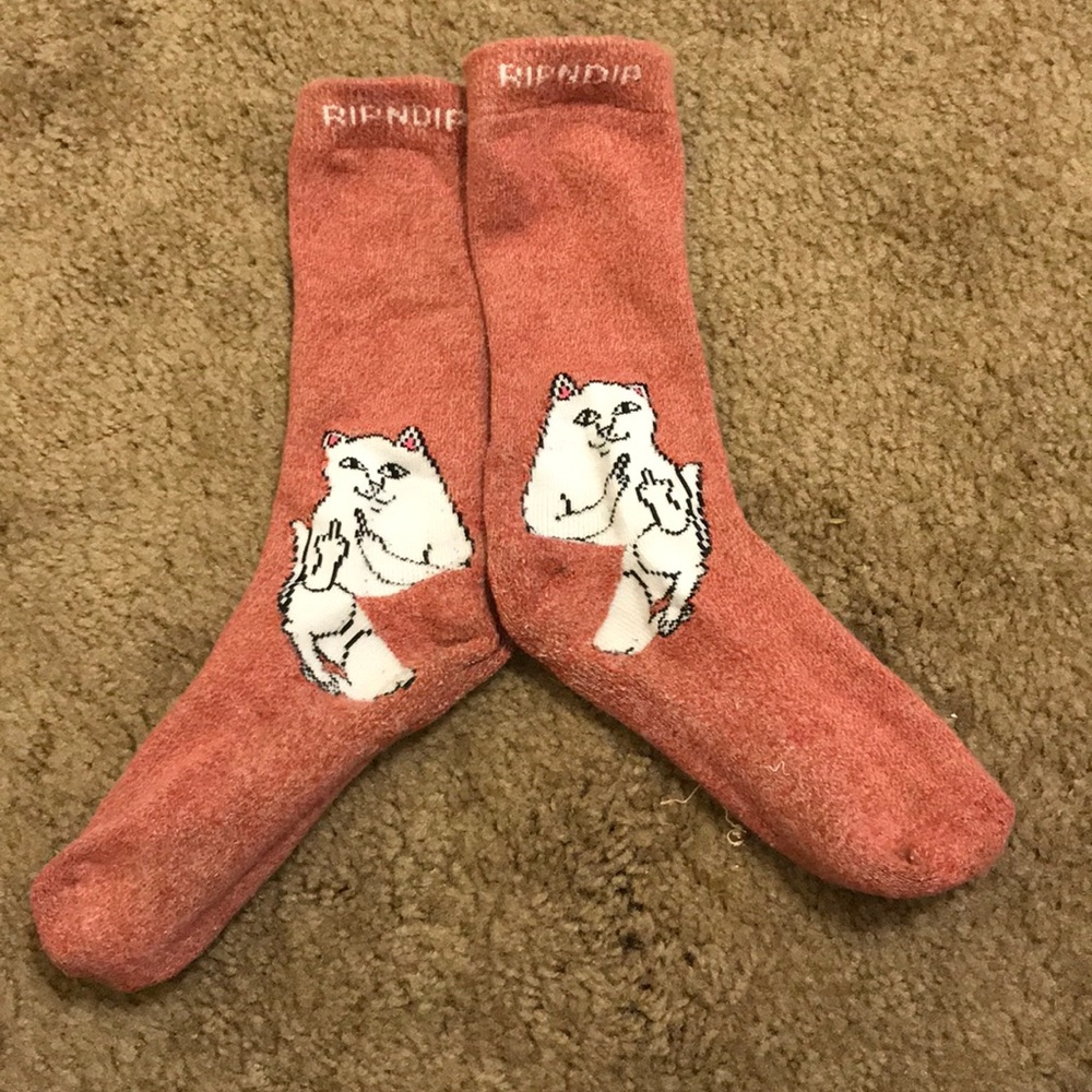 2/$15 RIPNDIP crew socks
